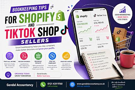 Bookkeeping Tips for Shopify and TikTok Shop Sellers