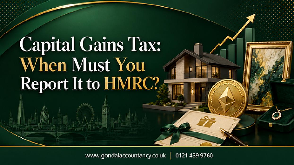 Capital Gains Tax: When Must You Report It to HMRC? Five Common Cases